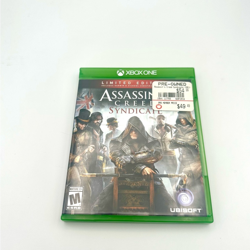 Assassin's Creed Syndicate for Xbox One - Green Case